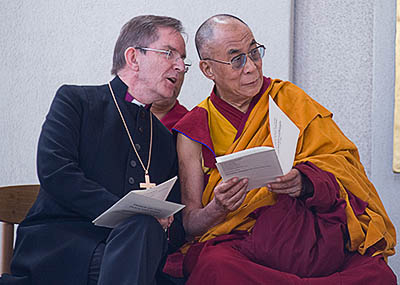 Biskupinn og Dalai Lama