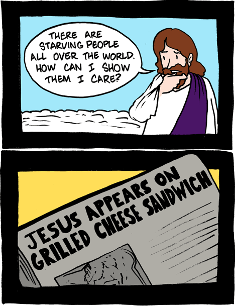 Jesús á samloku